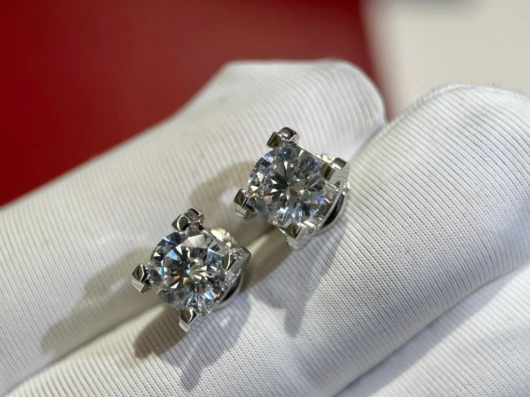 18k platinum 1895 classic single diamond ring JZC40
