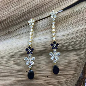 Danglers Zircon/AD Earring 8922-100