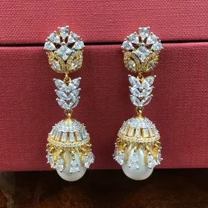 Danglers Zircon/AD Earring 9042-100