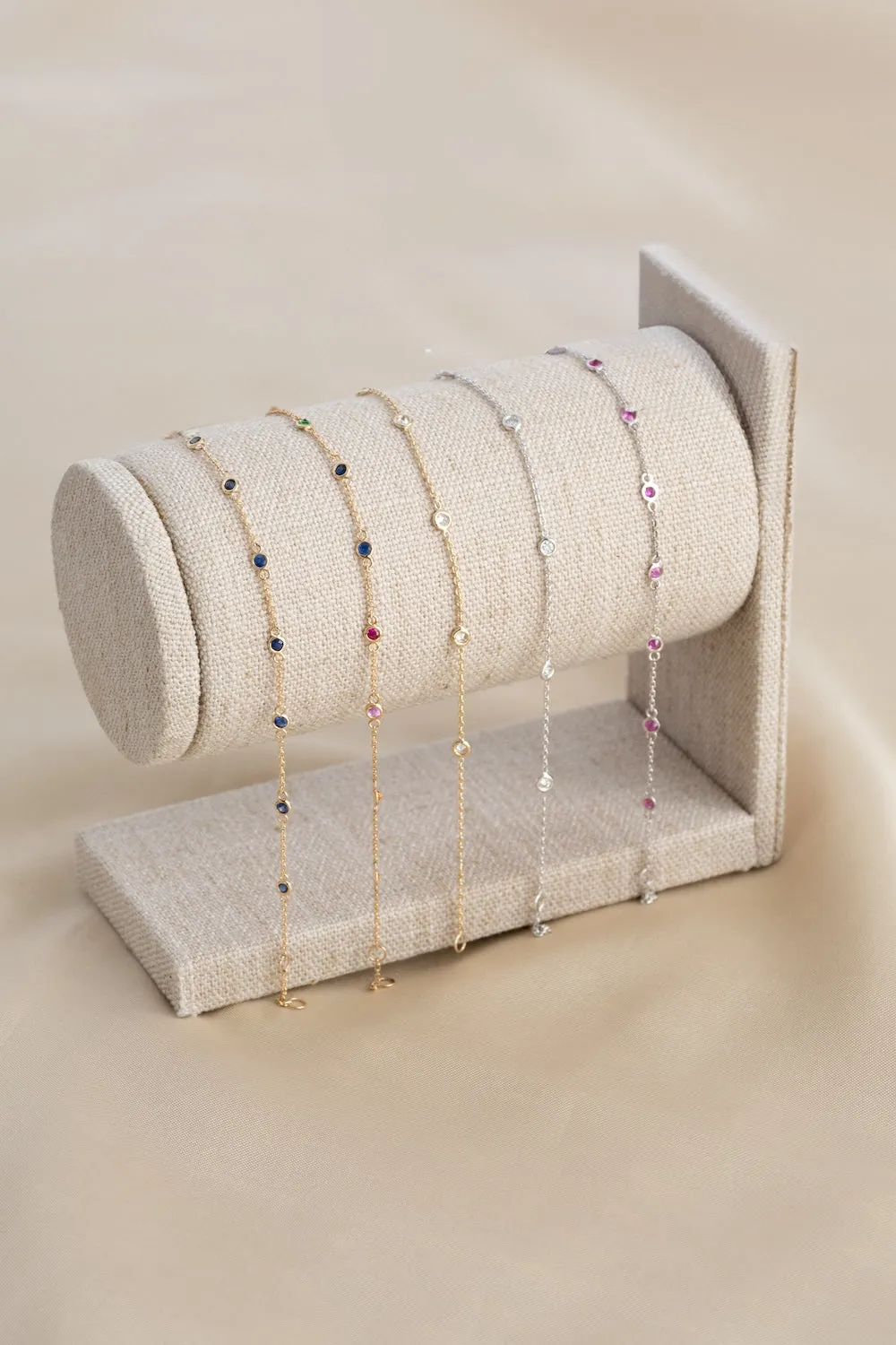 Gemstone by the Inch Bracelet