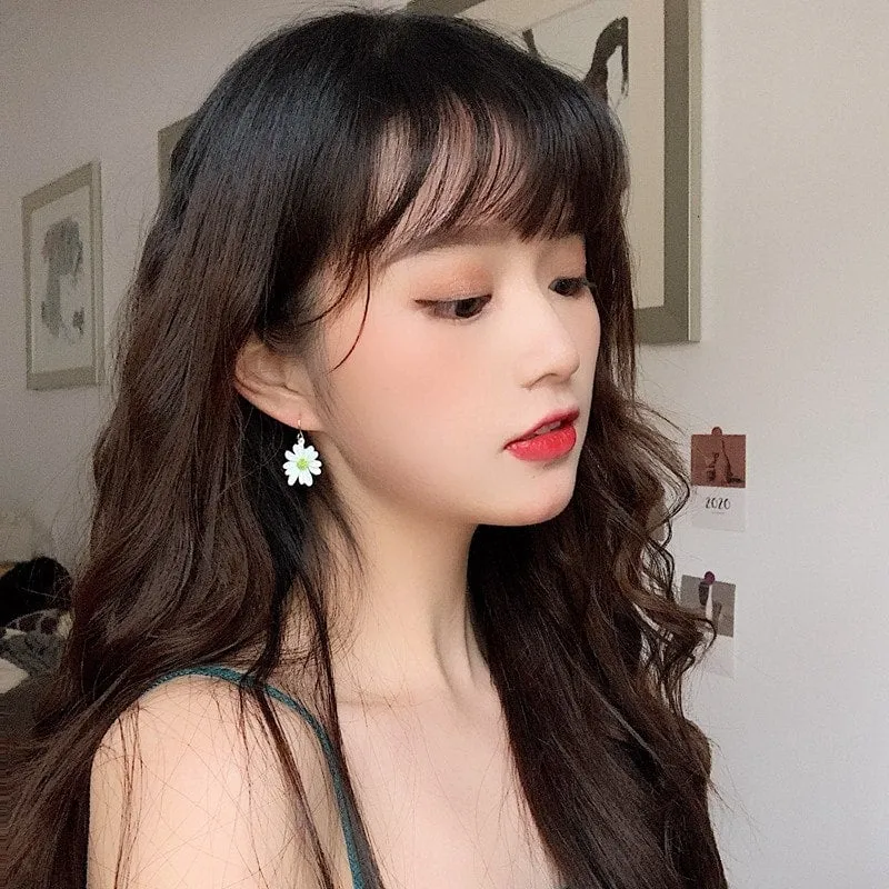 Mismatched Daisy Inspired Earrings