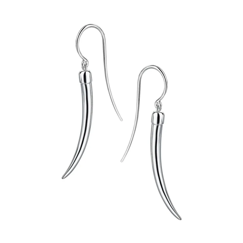 No.1 Small Earrings - Silver - SA092.SSNAEOS