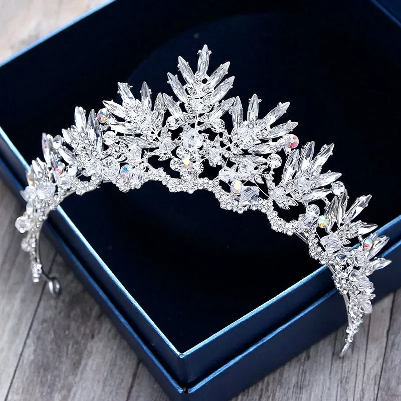 "Silvana" - Silver Bridal Tiara