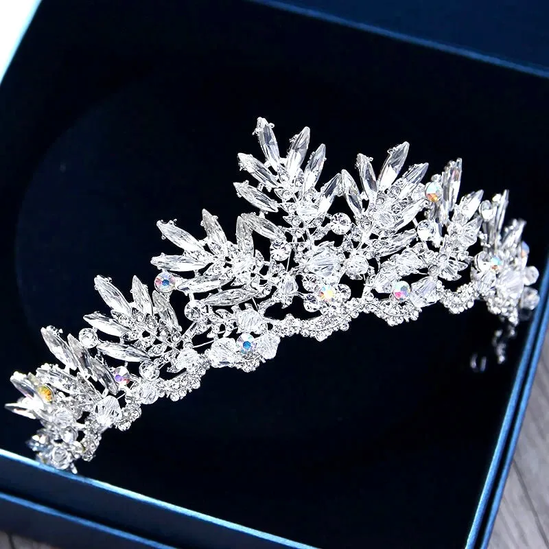 "Silvana" - Silver Bridal Tiara