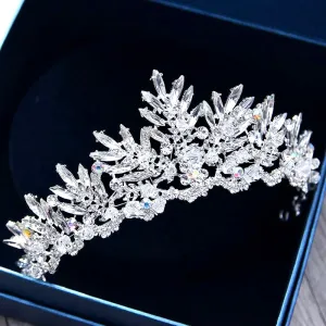 "Silvana" - Silver Bridal Tiara