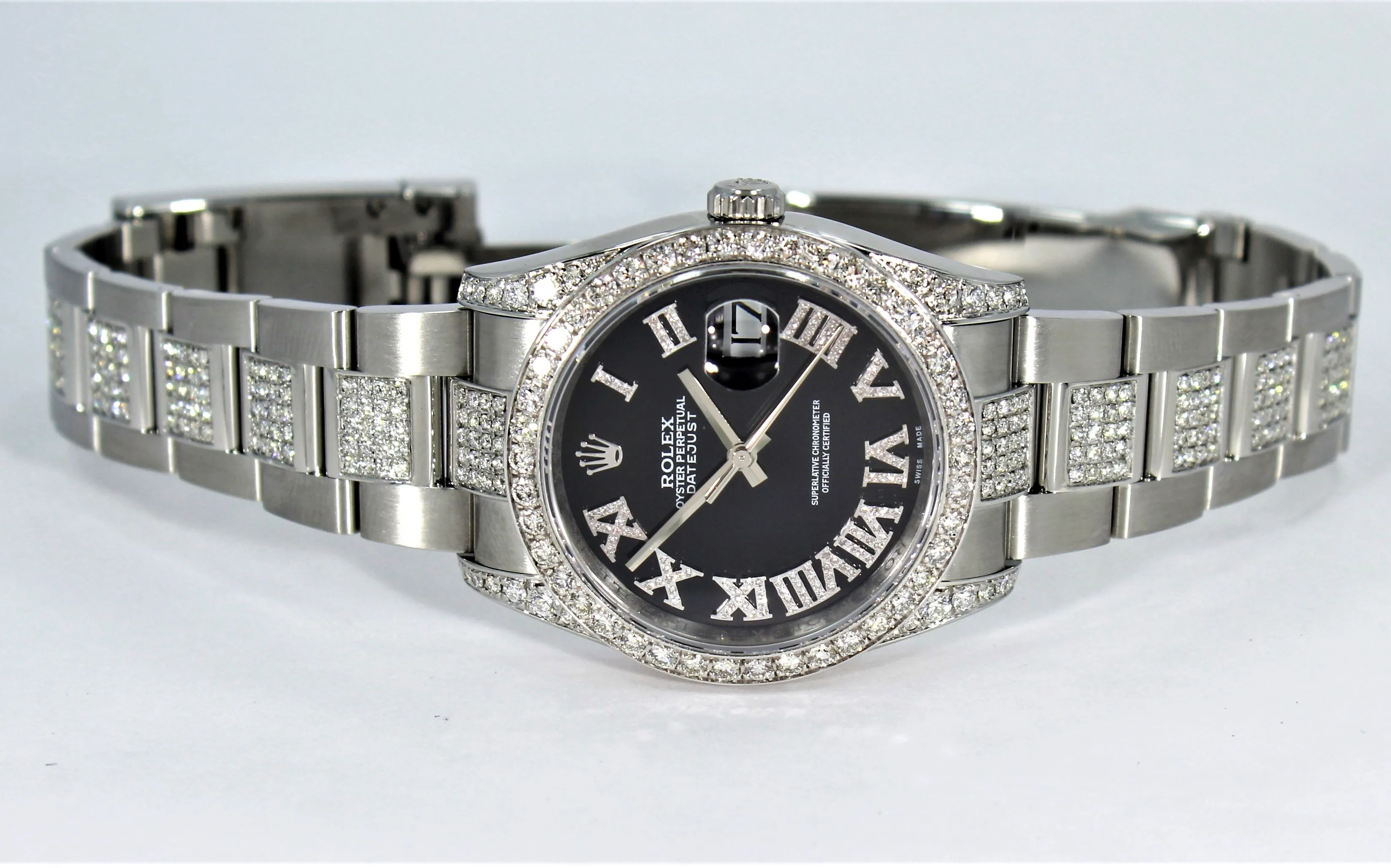 Rolex DateJust 116200 36mm black diamond dial bezel & bracelet oyster perpetual