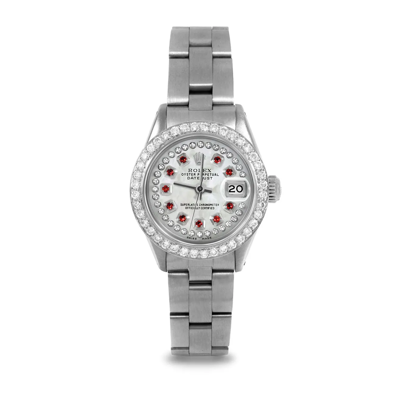 Rolex Datejust 26mm | 6917-SS-WMOP-STRR-BDS-OYS