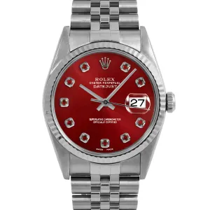 Rolex Datejust 36mm | 16234-RED-RBY-AM-FLT-JBL