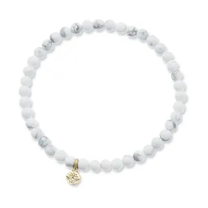 WHITE HOWLITE HEALING GEM BRACELET